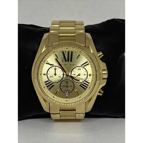 Michael Kors Bradshaw MK5605 Unisex Stainless Steel Analog Quartz Watch MP753 - Picture 3 of 12